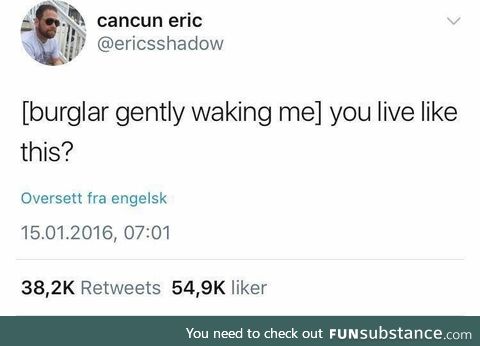 Technically I'm dead inside so