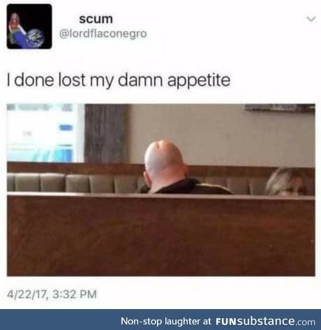 I just laughed