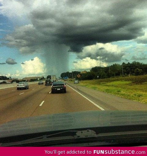Isolated showers
