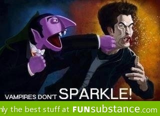 Vampires don't sparkle