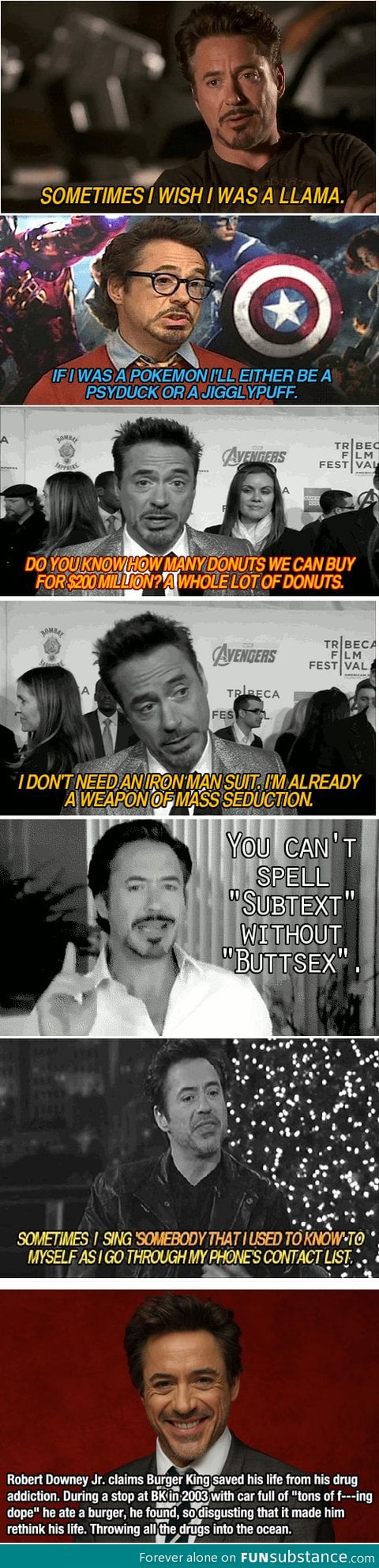 Robert downey jr compilation