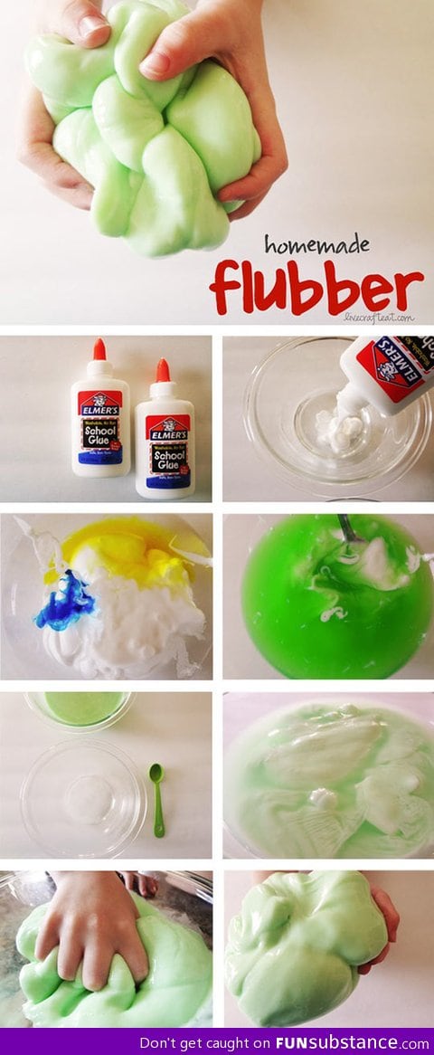 Homemade flubber