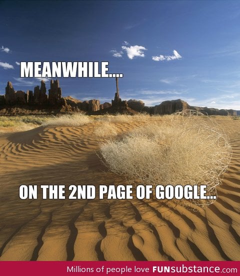 Cuz nobody goes there