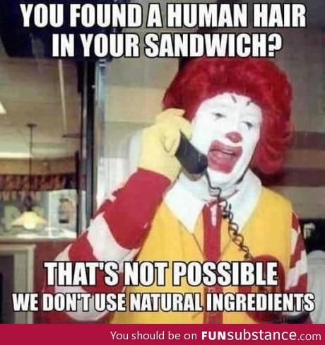 Mcdonald's ingredients