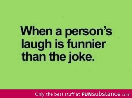 Funnier than the joke