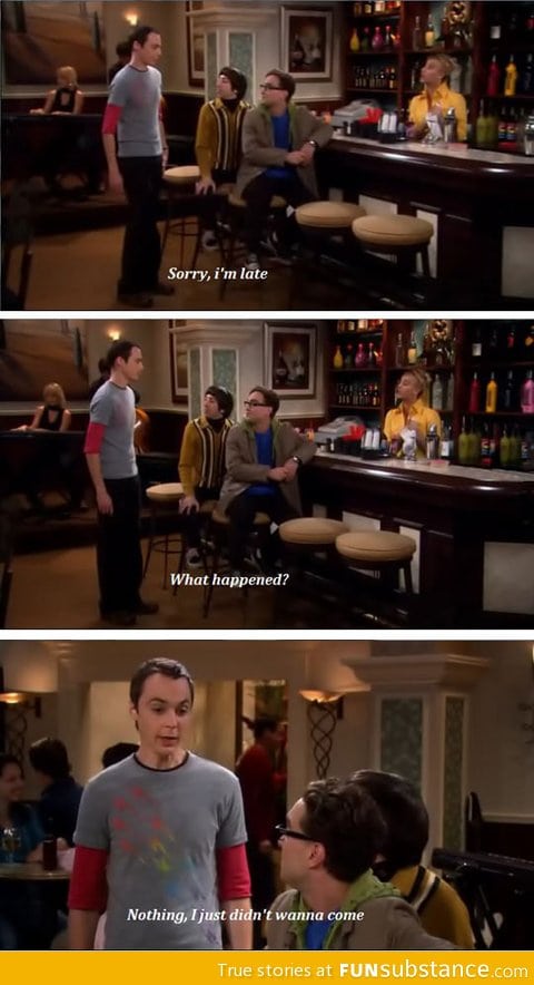 Honest guy sheldon