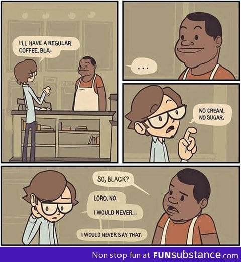 Ordering coffee