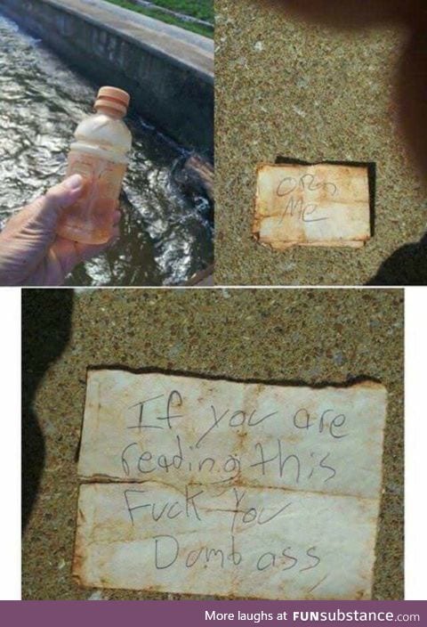 History in a bottle