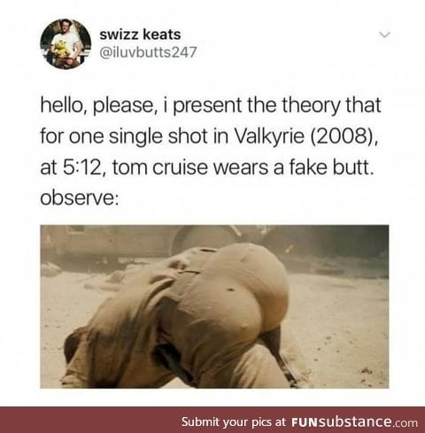 Maybe he's just thicc