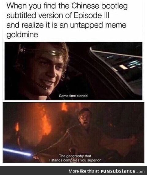 Chinese bootleg subtitle