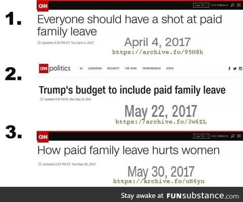People will always blame Trump for everything