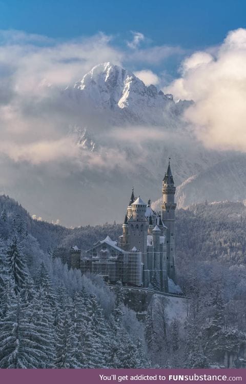 A winter fairytale in Germany