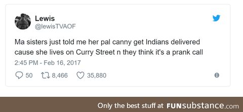 Just want some Indian