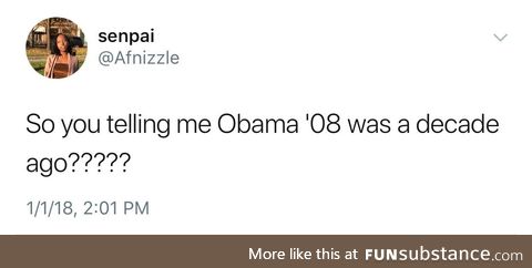 10 years goes by quick
