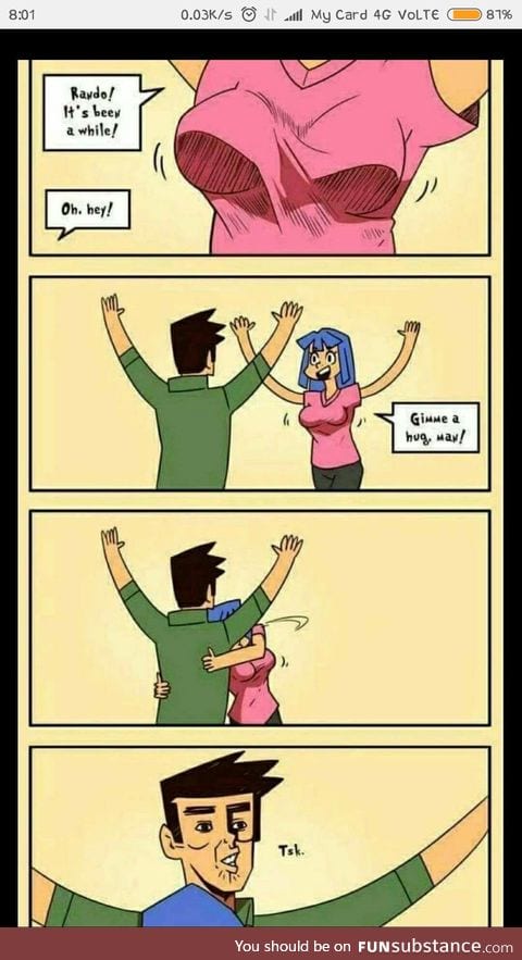 When you are a perv and she's clever.