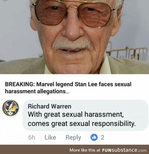 Stan Lee being Stan Lee