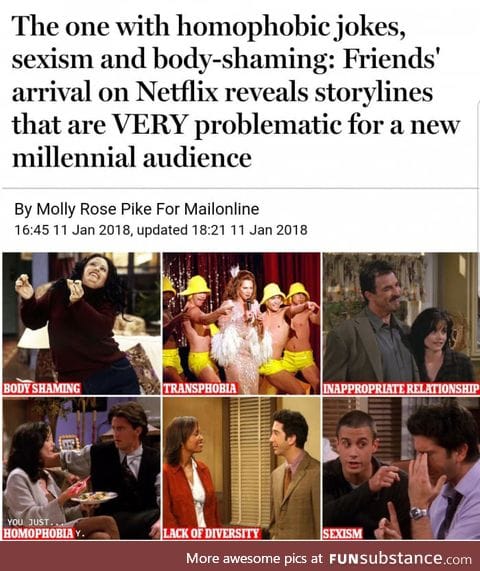 So in 2018, some snowflakes are trying to ruin this...