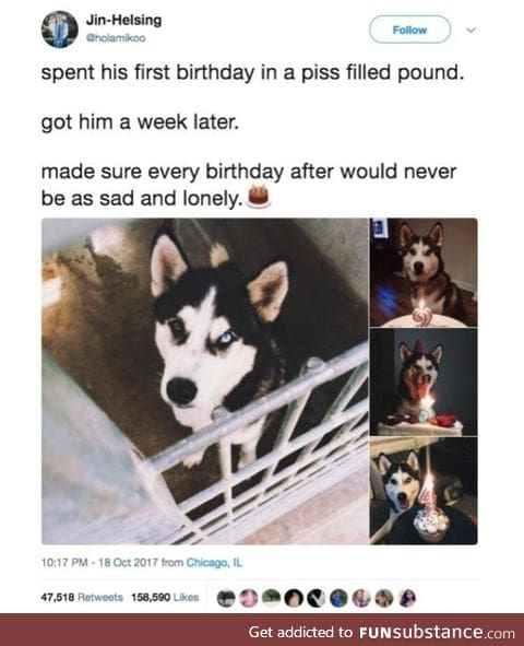 Treat him right