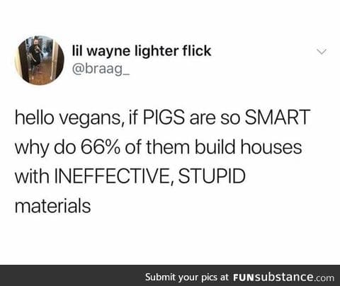 If being vegan is so good, why isn't there a vegan 2?