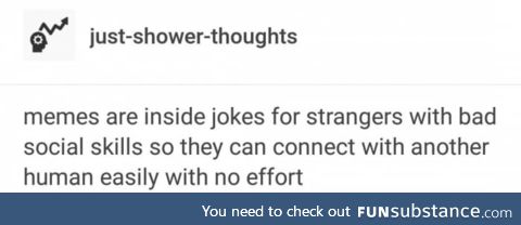 Well. They got us