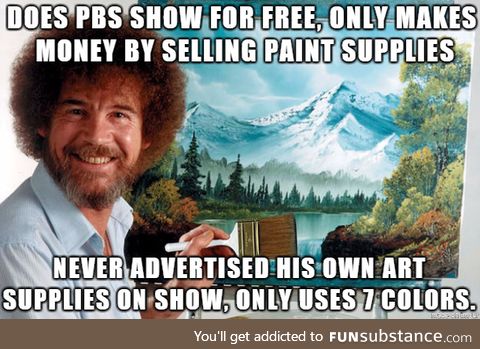 Good guy bob ross