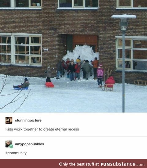 Kids can be so creative.