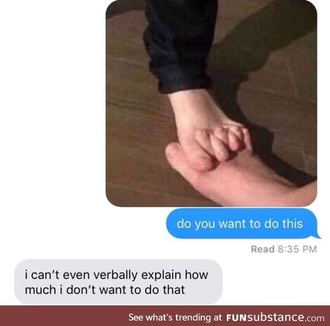 Lock your toes
