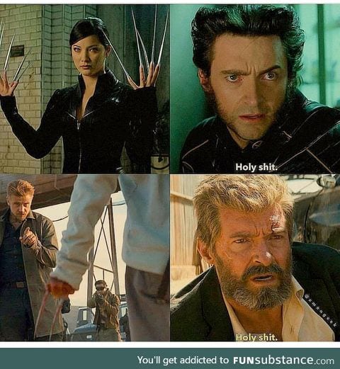 Every Time Logan sees a Lady with Claws.