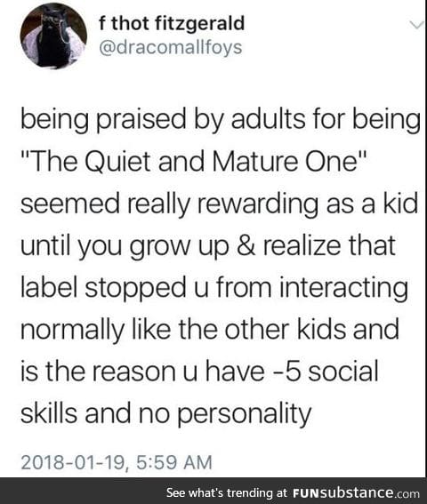 Real talk. 