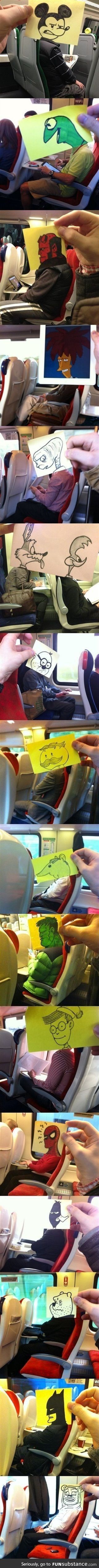 Another use for post-it notes
