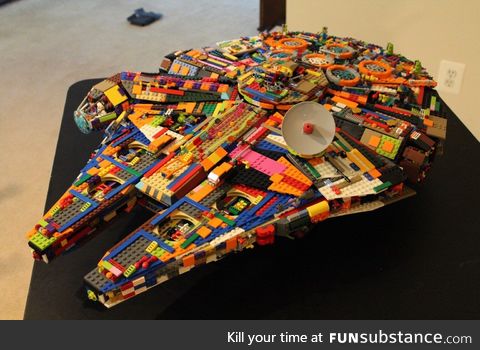 When you don’t have enough money, but you have legos