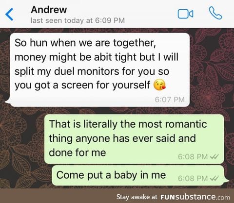 When gamers fall in love