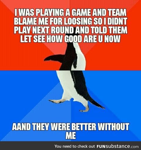 I was sad and mad