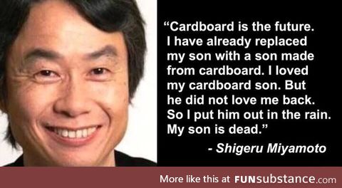 Cardboard is the future