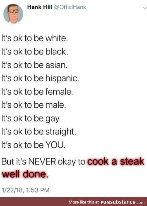 Medium rare - rare is best