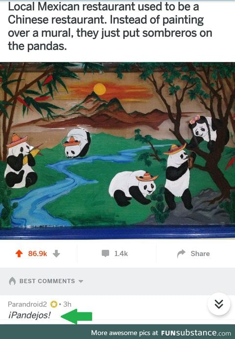 This month's best pun goes to