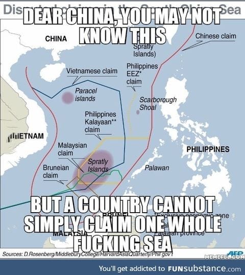 About the South China Sea dispute