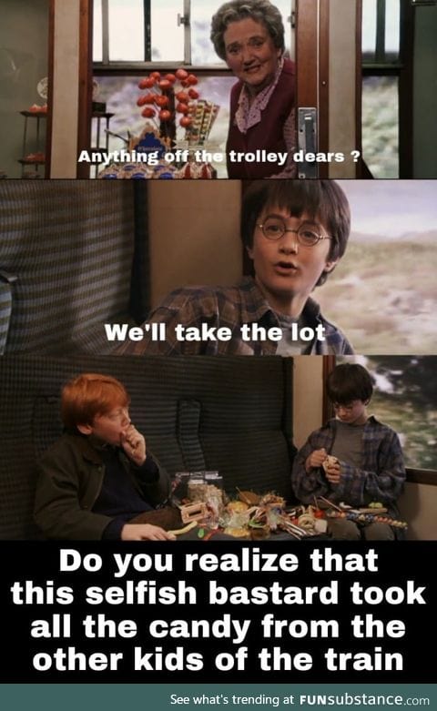 Harry is an asshole
