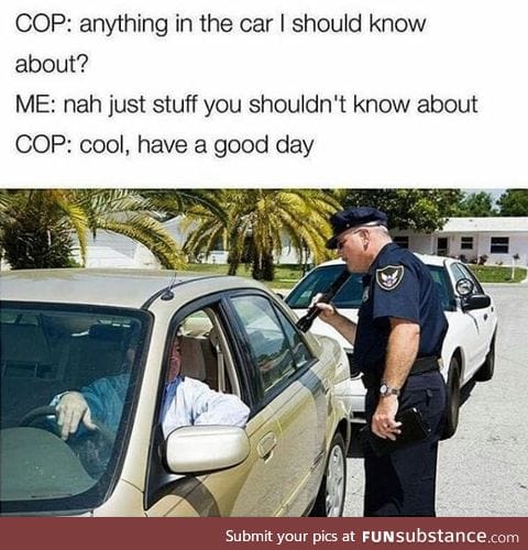 Thank you, officer