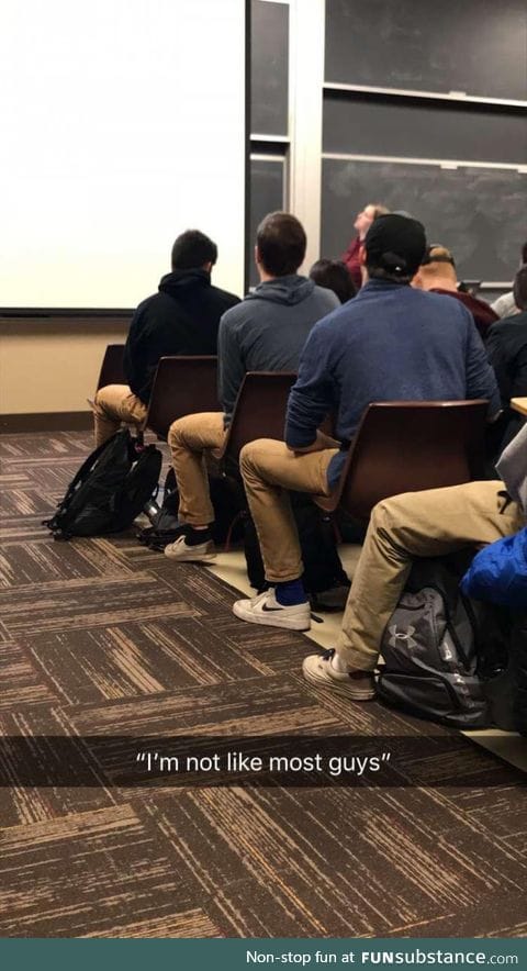 Glitch in the matrix, or just Rush Week for Chads everywhere?