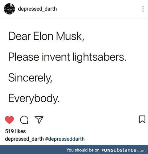 Elon you listining?