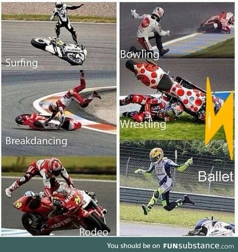 These motorcycle races are getting out of hand