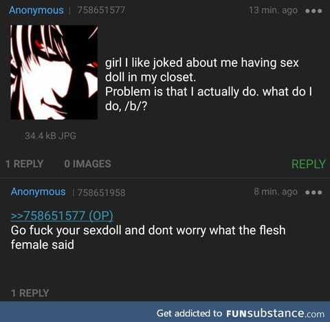 Anon has a secret