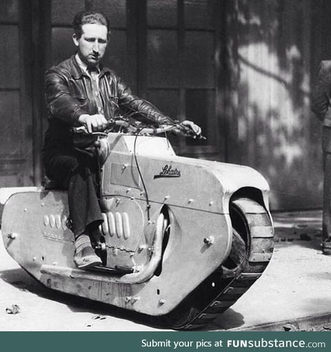 Now THAT is a manly motorcycle!