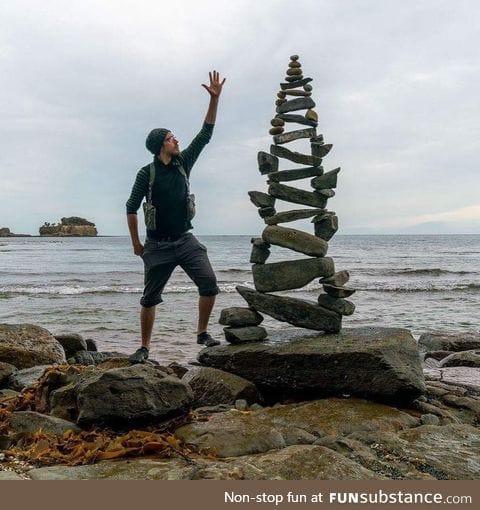 Rock balancing level 9000