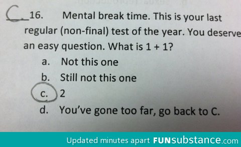 Well that was easy