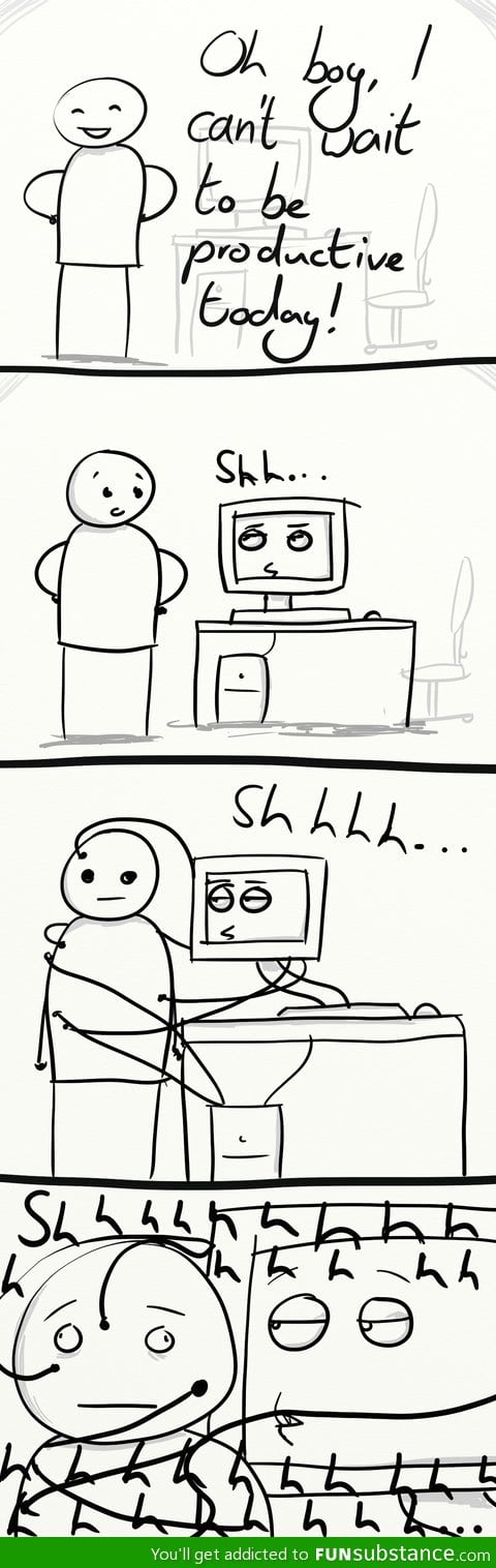 Productive day? Nope