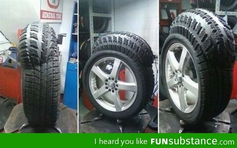 I guess that air pressure limit on your tire actually has a point