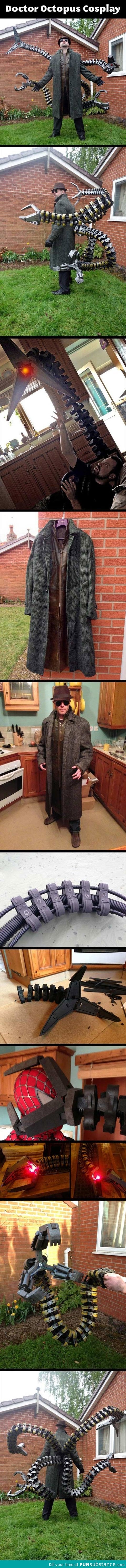 Awesome Doctor Octopus cosplay