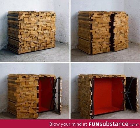A secret storage shed